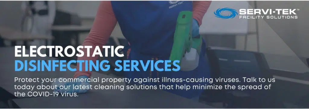 Electrostatic Disinfection Services Banner