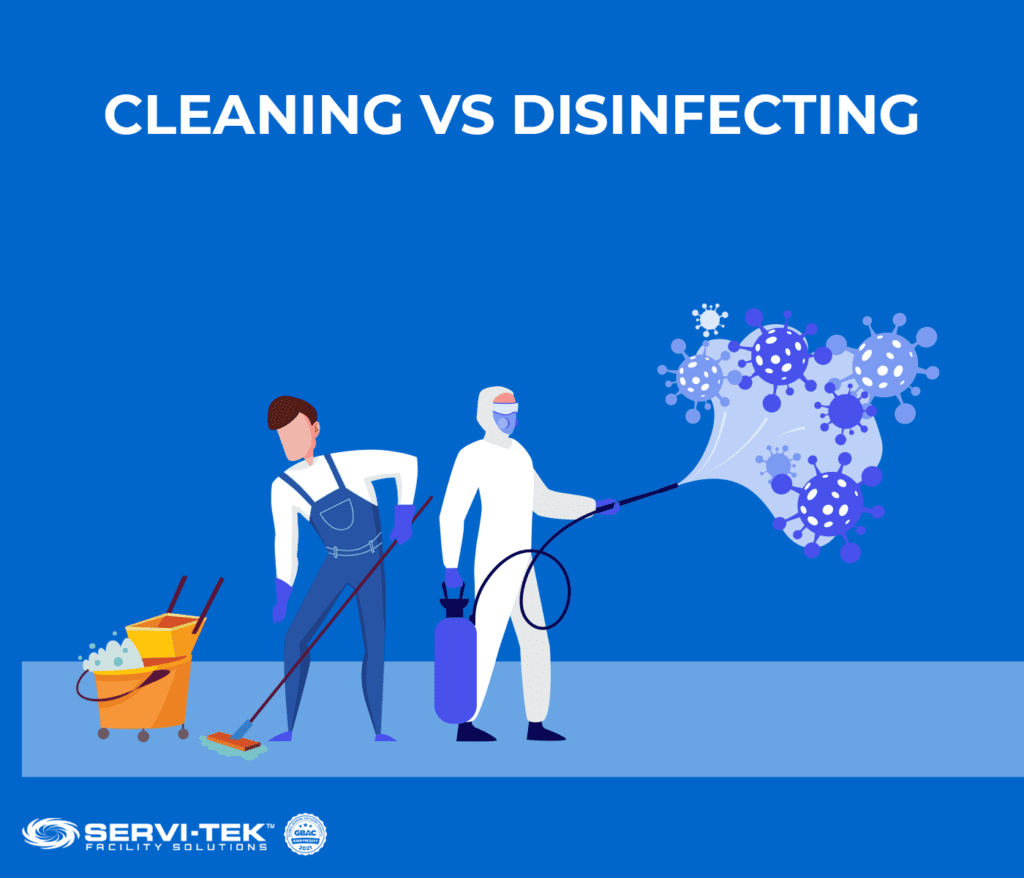 Cleaning vs. Disinfection