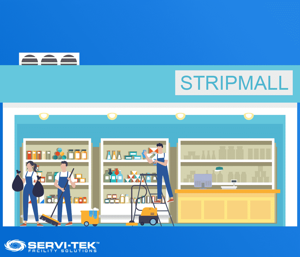 Janitorial and Maintenance Services for Strip Malls