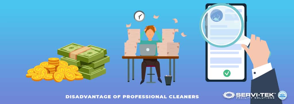 Disadvantages of Professional Cleaners
