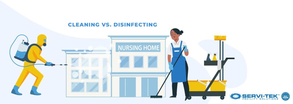 Know the Difference Between Cleaning VS. Disinfecting