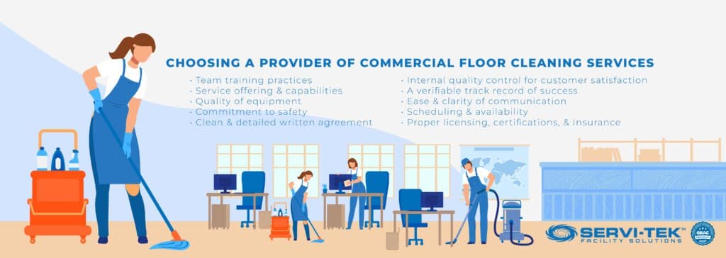 Choosing a Provider of Commercial Floor Cleaning Services