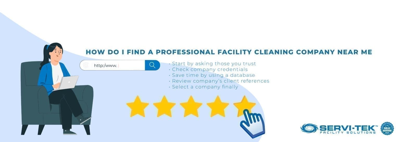 How To Find A Professional Cleaning Company Near Me ServiTek