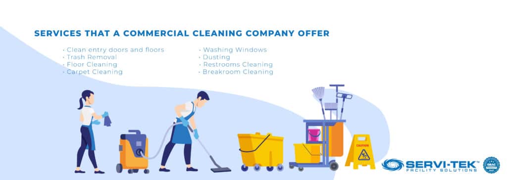 Types Of Services That A Commercial Cleaning Company Offer