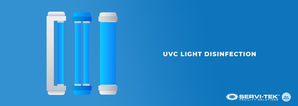 UVC light disinfection systems