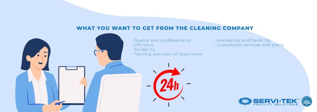 What You Want to Get from The Cleaning Company