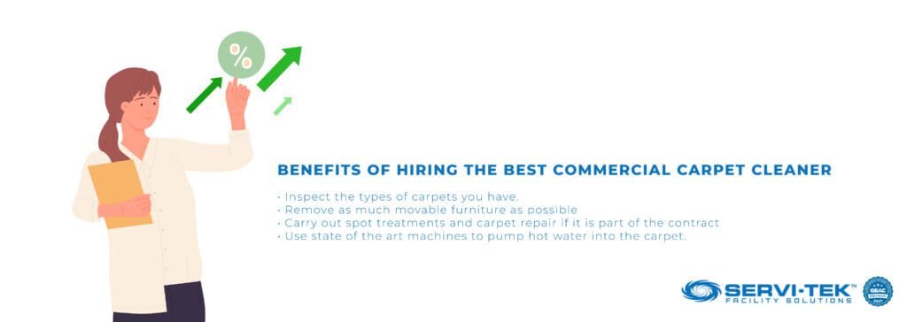 Benefits of Hiring the Best Commercial Carpet Cleaner