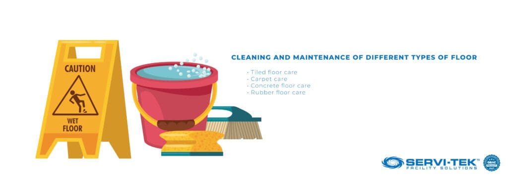 Cleaning and Maintenance of Different Types of Floor