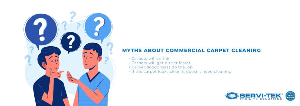 Myths About Commercial Carpet Cleaning